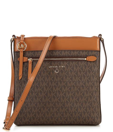 michael kors odin medium flat crossbody bag|Michael Kors jet bag.